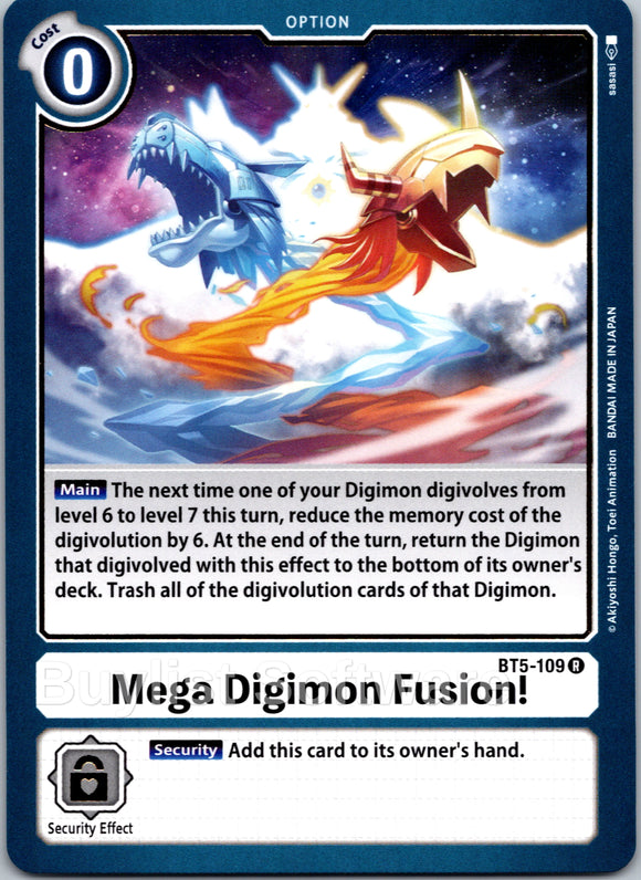 Mega Digimon Fusion! [BT5-109] [Battle of Omni]