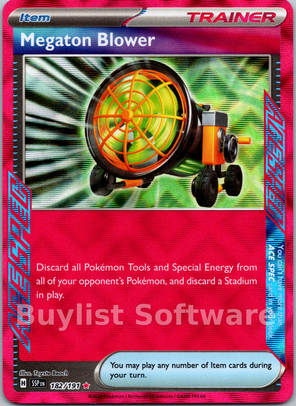 Megaton Blower [182/191] [Surging Sparks] Holofoil