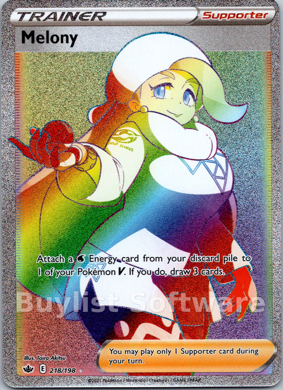Melony [218/198] [Chilling Reign] Holofoil