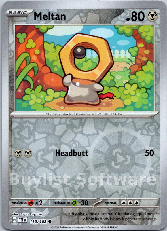Meltan [116/162] [Temporal Forces] Reverse Holofoil