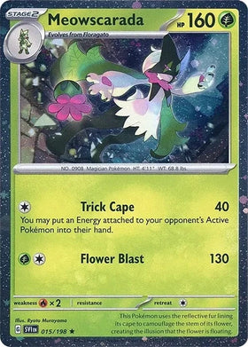 Meowscarada (Cosmos Holo) [015/198] [Scarlet & Violet Base Set] Holofoil