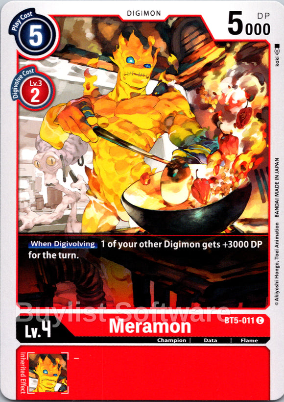 Meramon [BT5-011] [Battle of Omni]