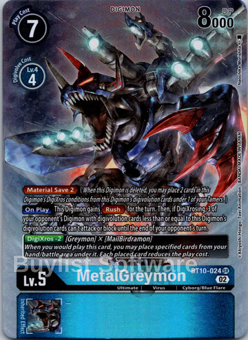 MetalGreymon (Alternate Art) [BT10-024] [Xros Encounter] Foil