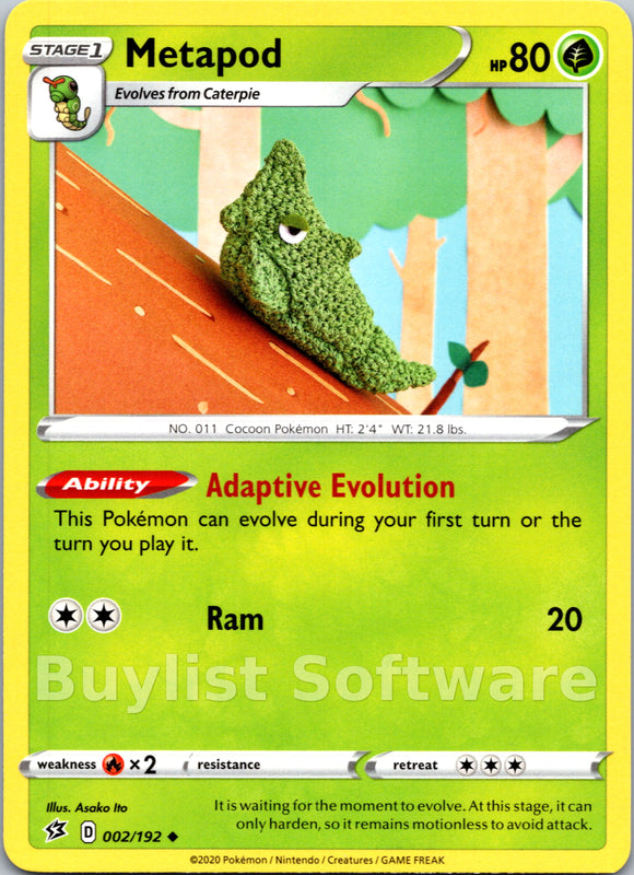 Metapod [002/192] [Rebel Clash]