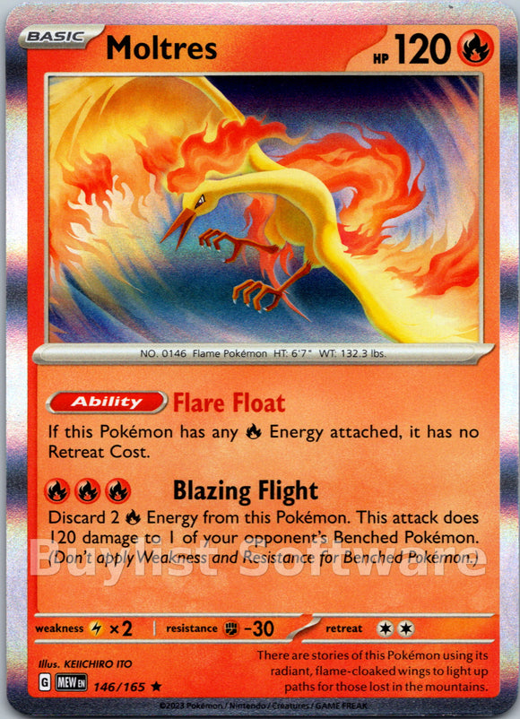 Moltres [146/165] [Scarlet & Violet 151] Holofoil
