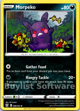 Morpeko [098/163] [Battle Styles]