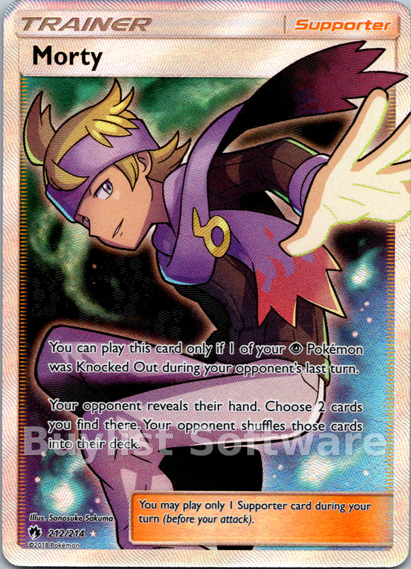 Morty [212/214] [Lost Thunder] Holofoil