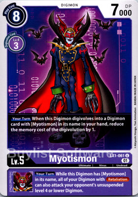Myotismon [EX1-061] [Classic Collection]