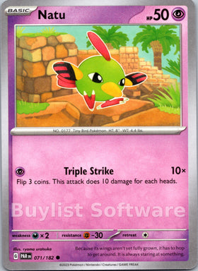 Natu [071/182] [Paradox Rift]