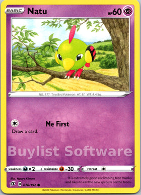 Natu [076/192] [Rebel Clash]