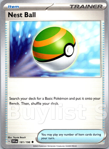 Nest Ball [181/198] [Scarlet & Violet Base Set]