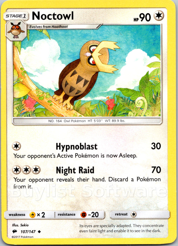Noctowl [107/147] [Burning Shadows]