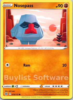 Nosepass [073/172] [Brilliant Stars]