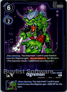 Ogremon [EX1-059] [Classic Collection] Foil