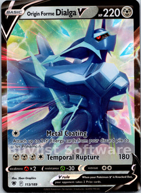 Origin Forme Dialga V [113/189] [Astral Radiance] Holofoil