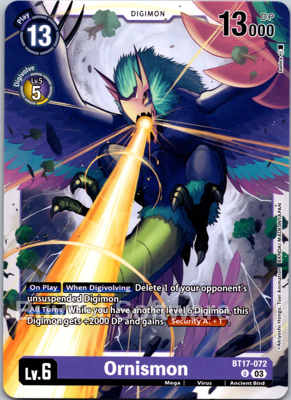 Ornismon [BT17-072] [Secret Crisis]