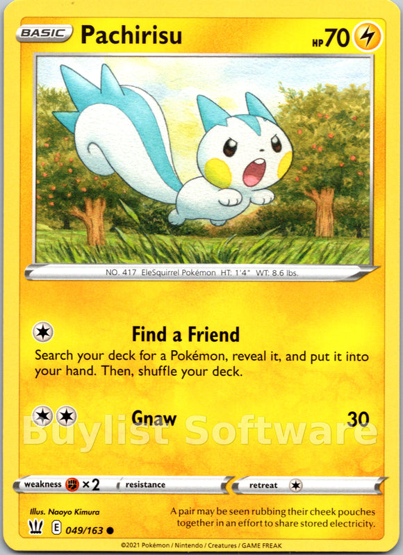 Pachirisu [049/163] [Battle Styles]