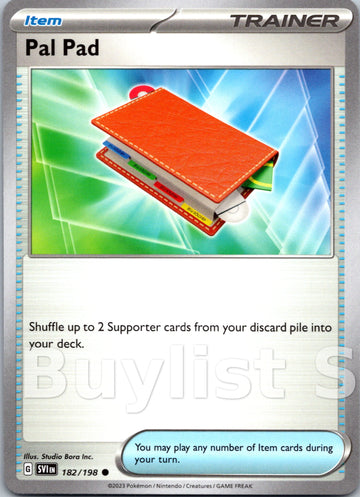 Pal Pad [182/198] [Scarlet & Violet Base Set]