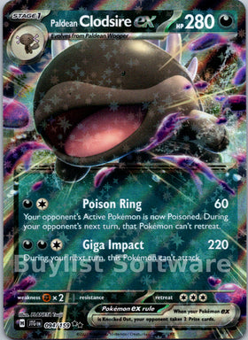 Paldean Clodsire ex [094/159] [Journey Together] Holofoil