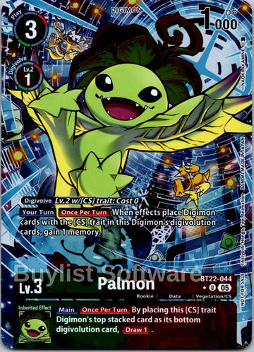 Palmon (Box Topper) [BT22-044] [Cyber Eden] Foil