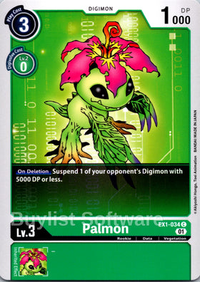 Palmon [EX1-034] [Classic Collection]