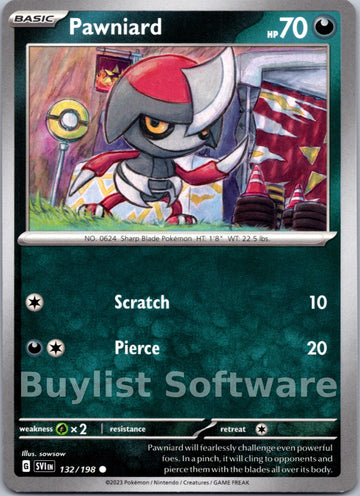 Pawniard [132/198] [Scarlet & Violet Base Set]