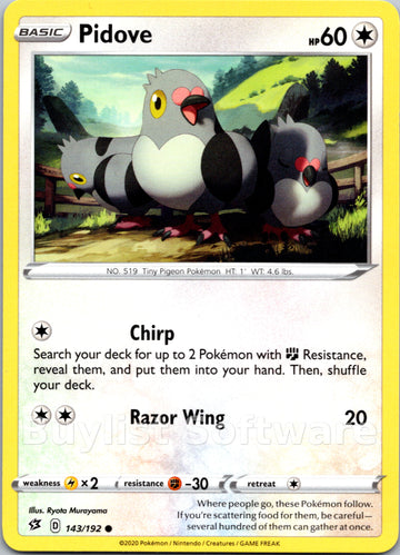 Pidove [143/192] [Rebel Clash]