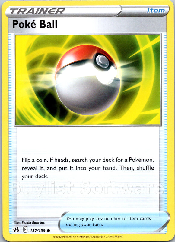 Poke Ball [137/159] [Crown Zenith]