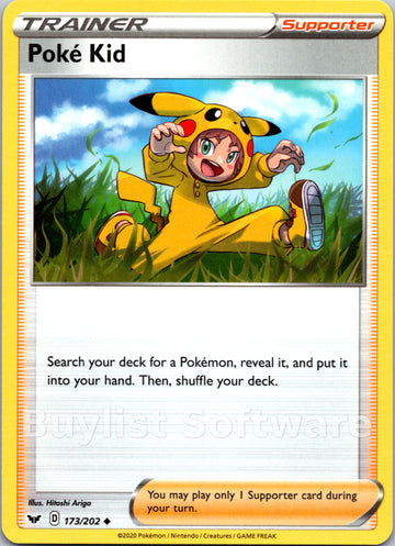 Poke Kid [173/202] [Sword & Shield Base Set]