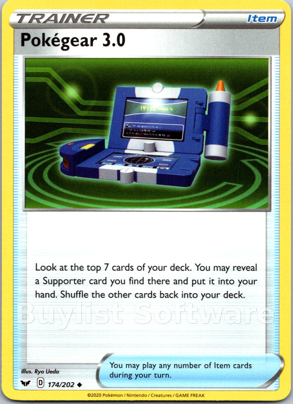 Pokegear 3.0 [174/202] [Sword & Shield Base Set]