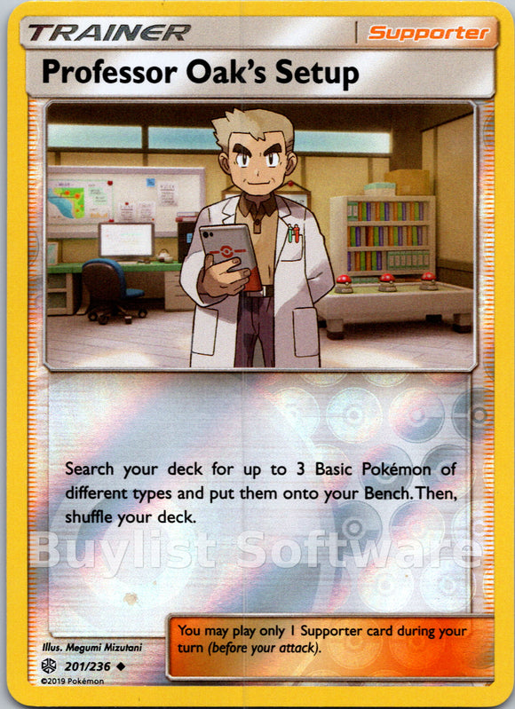 Professor Oak's Setup [201/236] [Cosmic Eclipse] Reverse Holofoil