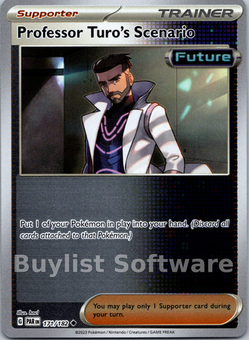 Professor Turo's Scenario [171/182] [Paradox Rift] Reverse Holofoil