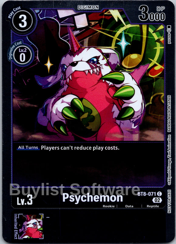Psychemon (Winner Pack Royal Knights) [BT8-071] [New Awakening] Foil