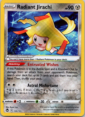Radiant Jirachi [120/195] [Silver Tempest] Holofoil