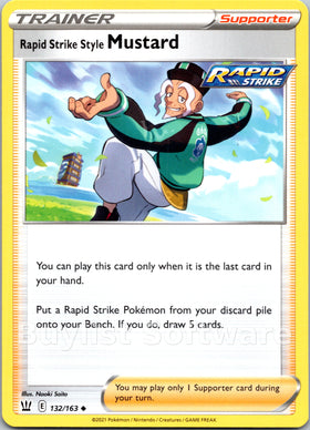 Rapid Strike Style Mustard [132/163] [Battle Styles]