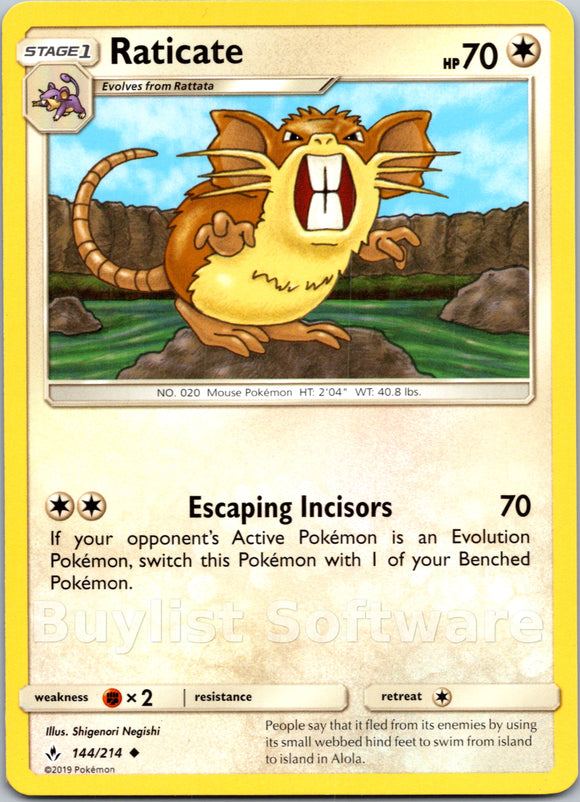 Raticate [144/214] [Unbroken Bonds]