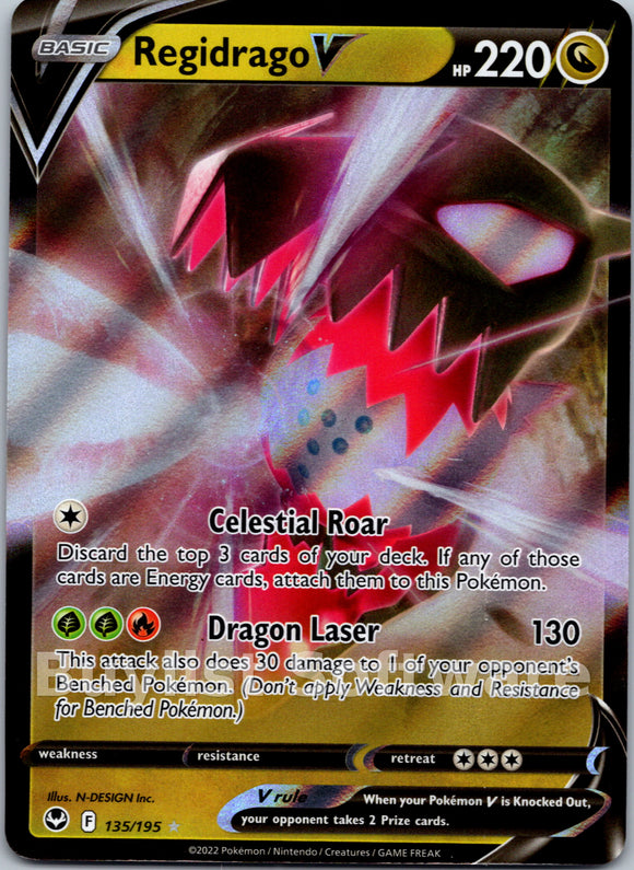 Regidrago V [135/195] [Silver Tempest] Holofoil