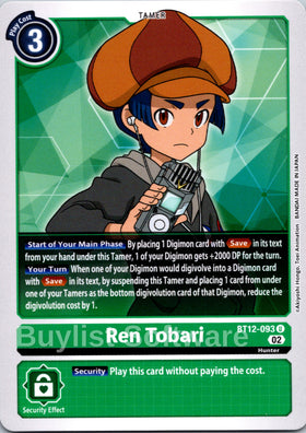 Ren Tobari [BT12-093] [Across Time]