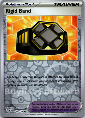 Rigid Band [165/165] [Scarlet & Violet 151] Reverse Holofoil