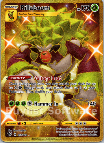 Rillaboom [197/189] [Darkness Ablaze] Holofoil