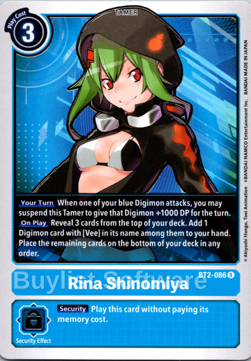 Rina Shinomiya [BT2-086] [Release Special Booster 1.5]