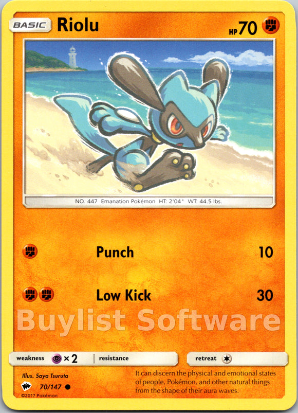 Riolu [70/147] [Burning Shadows]
