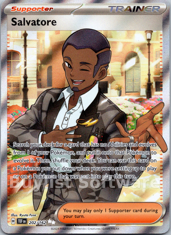 Salvatore [202/162] [Temporal Forces] Holofoil