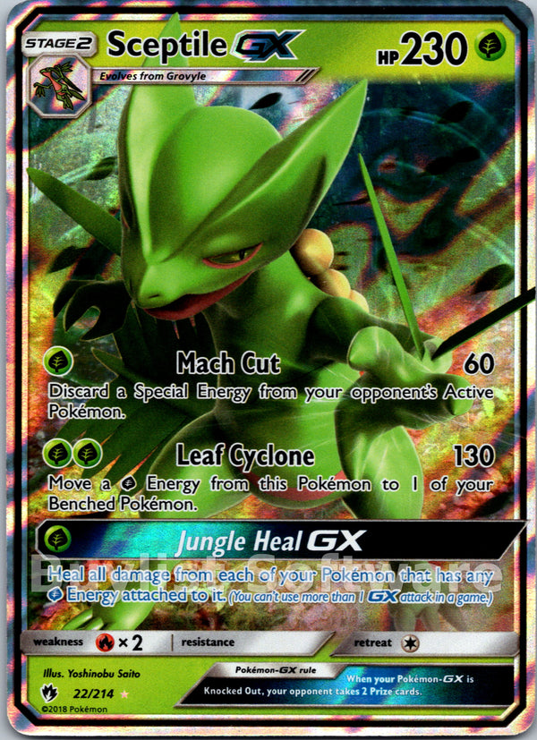 Sceptile GX [22/214] [Lost Thunder] Holofoil