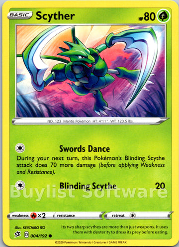 Scyther [004/192] [Rebel Clash]