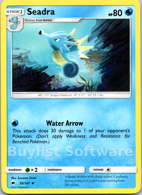 Seadra [30/147] [Burning Shadows]