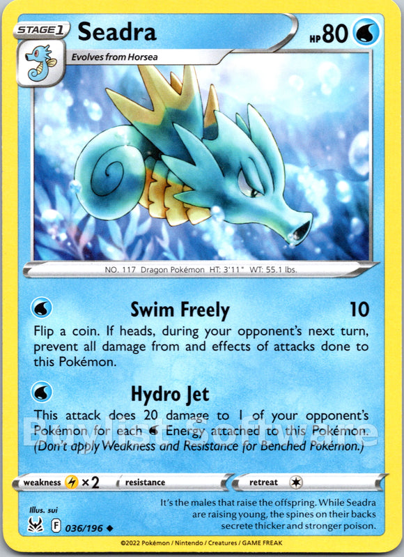 Seadra [036/196] [Lost Origin]