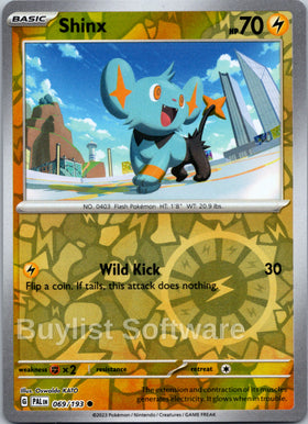 Shinx [069/193] [Paldea Evolved] Reverse Holofoil