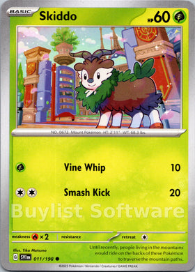 Skiddo [011/198] [Scarlet & Violet Base Set]