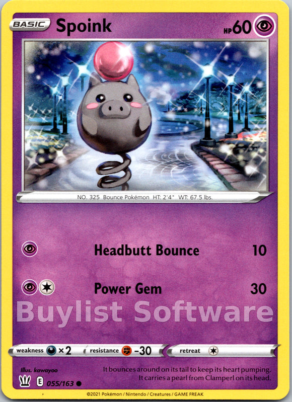 Spoink [055/163] [Battle Styles]